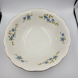 Favolina Fine Porcelain China Serving Bowl MARIA Pattern - Made in 1950s Poland